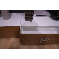 Mueble Comedor Aticca (Combinado blanco-roble rayado) de 4.05 cm