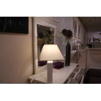 Dormitorio Matrimonio Bianca con cómoda y espejo color Blanco