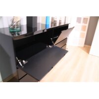 Aparador lacado color negro 160cm