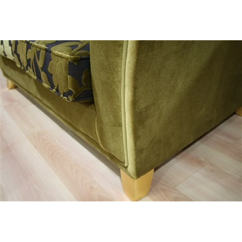 Conjunto sofas 3+2 plazas tonos verdes Angelo s/700