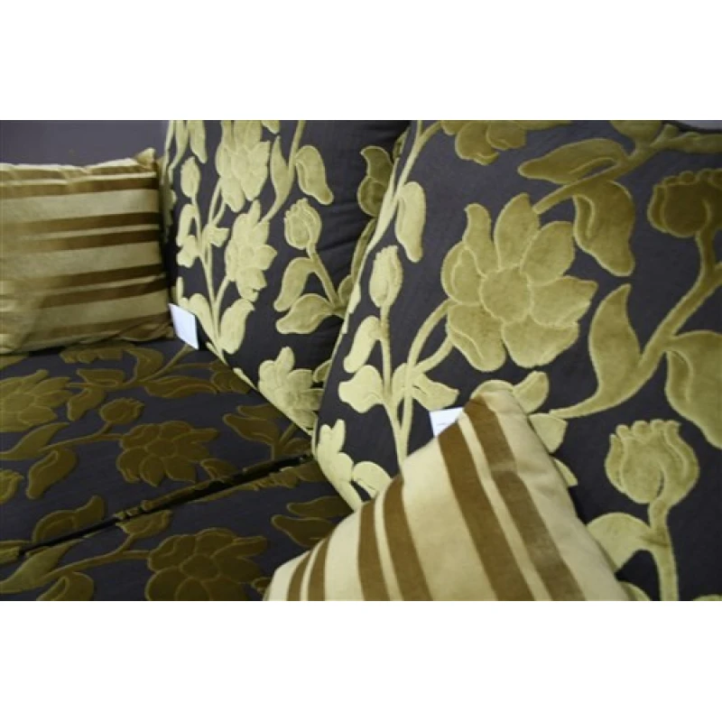 Conjunto sofas 3+2 plazas tonos verdes Angelo s/700