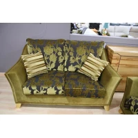 Conjunto sofas 3+2 plazas tonos verdes Angelo s/700