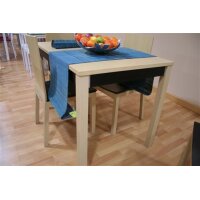 Mesa cocina + 4 sillas madera roble