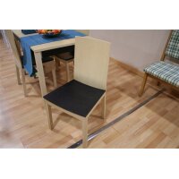 Mesa cocina + 4 sillas madera roble