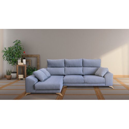 Sofá cheislongue deslizante/reclinable actual