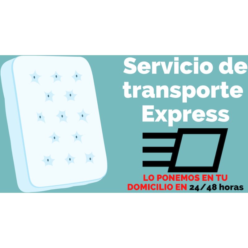 Colchón Muelles Ensacados Viscoelastico TOPCLASS Grosor 23 cm