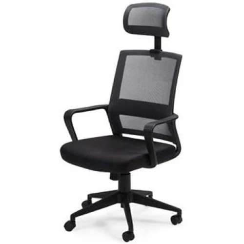 Silla de oficina negra