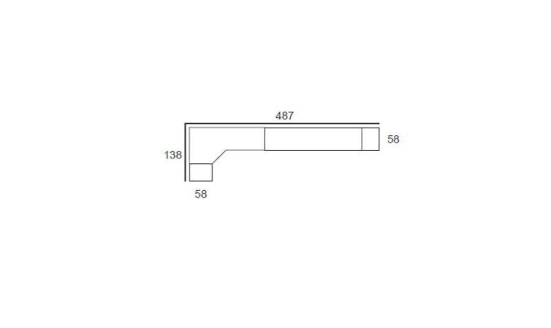 Armario ropero de rincón puertas plegables + zapatero con estantes - Imagen 2
