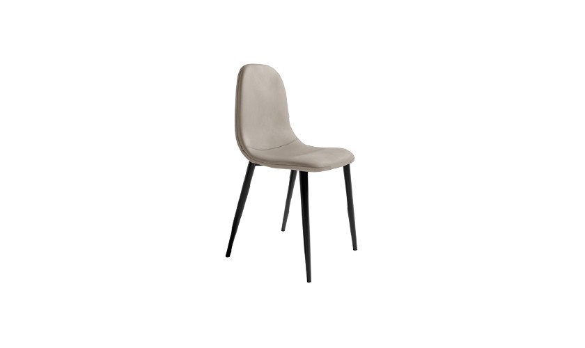 Pack cuatro sillas comedor tapizadas Oporto - Imagen 2