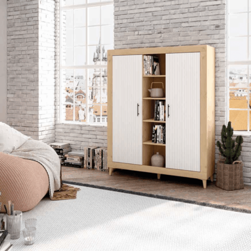 Módulo de 2 puertas + 5 huecos de 120 cm