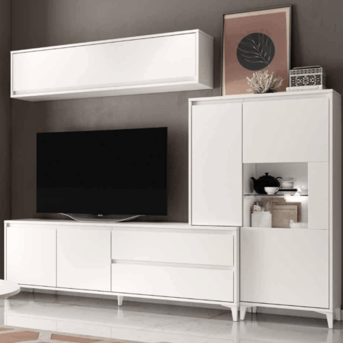 Mueble de salón soul blanco
