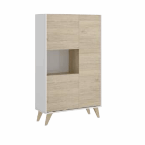Módulo alto de 3 puertas para salón