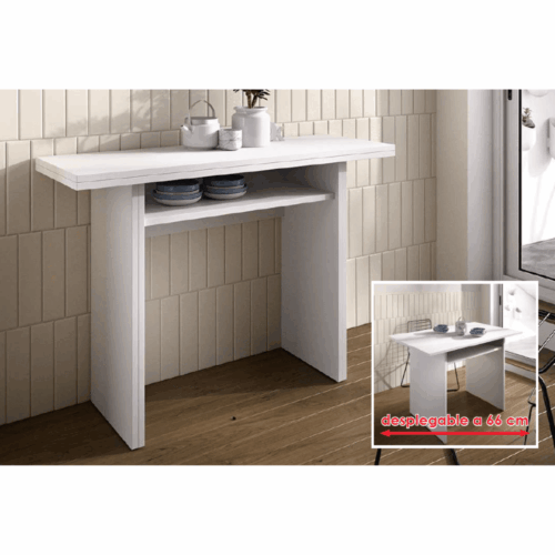 Mesa auxiliar de cocina extensible a 66 cm