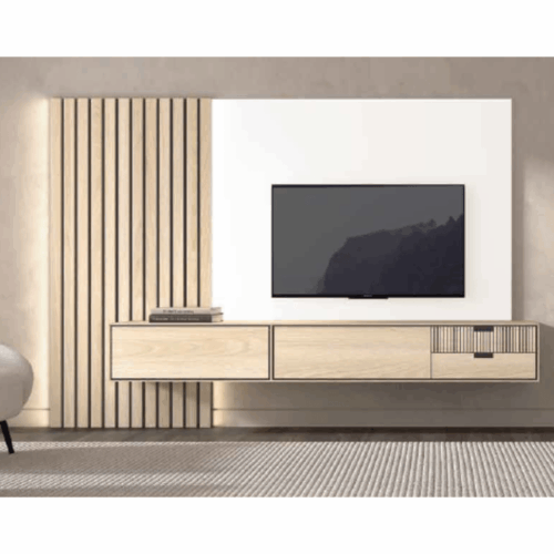 Mueble modular de salón montana/blanco/grafito