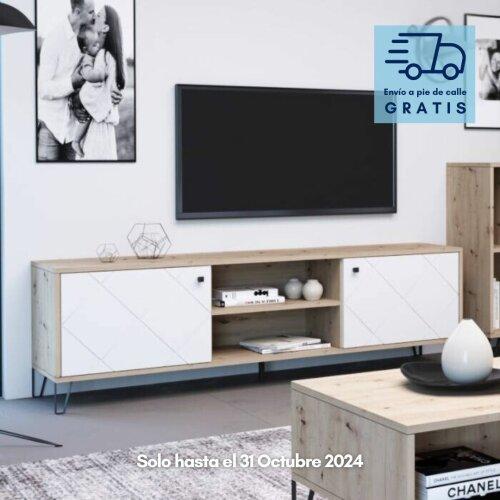 mueble tv 184cm