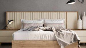 dormitorio completo nogal