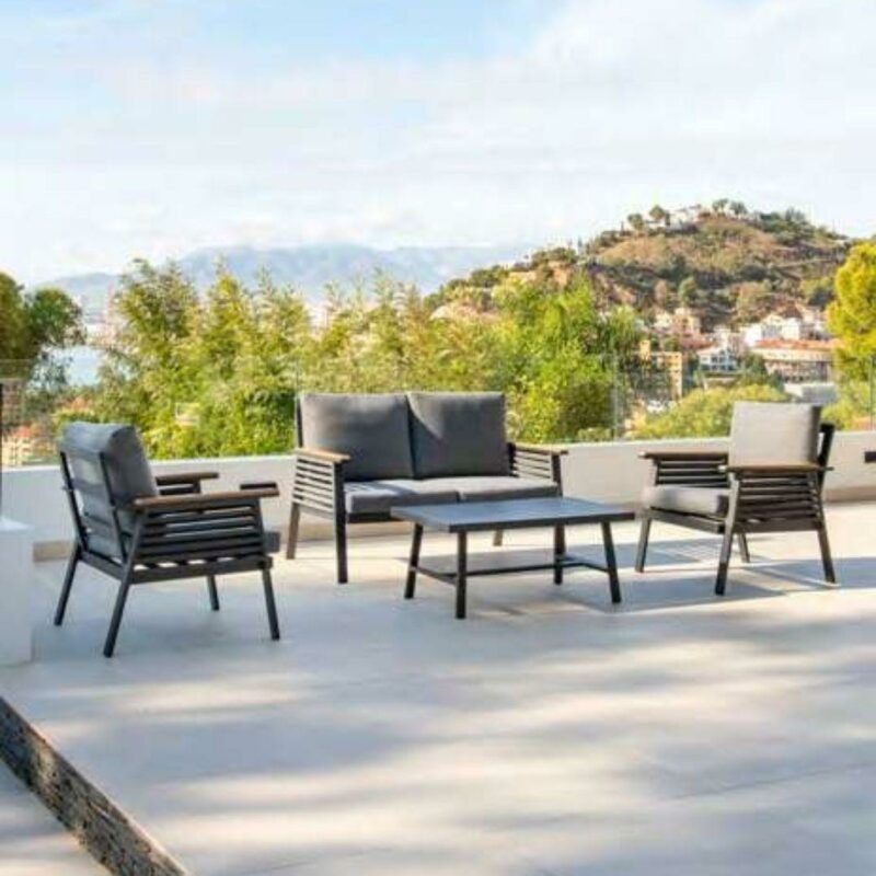 Conjunto de jardín de 4 plazas Casablanca - Imagen 2