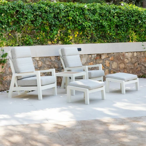 Set Afar de dos sillones relax de jardín