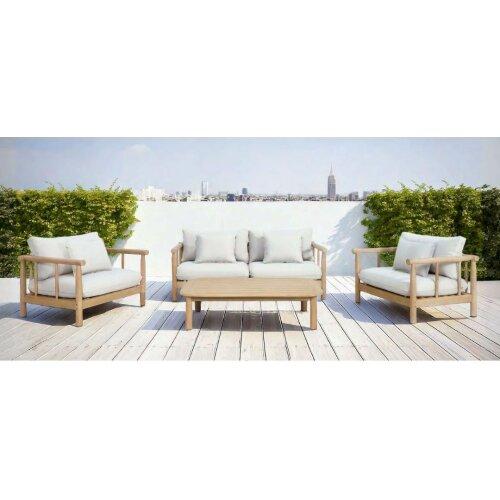 Set de jardín Filipinas 5 plazas en madera acacia