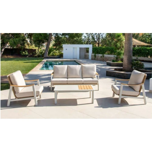 Set de jardín Zimbawe de 5 plazas