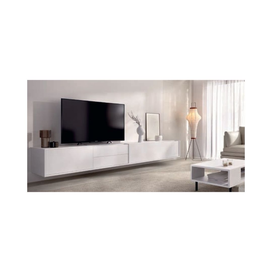 Mueble televisión colgado color roble - Imagen 3