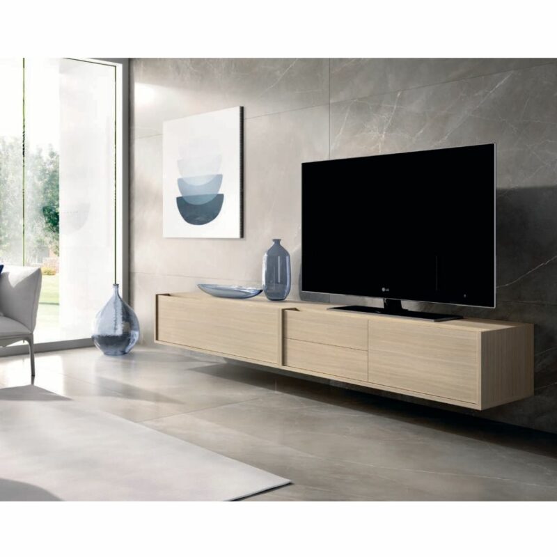 Mueble de TV colgado de 240cm