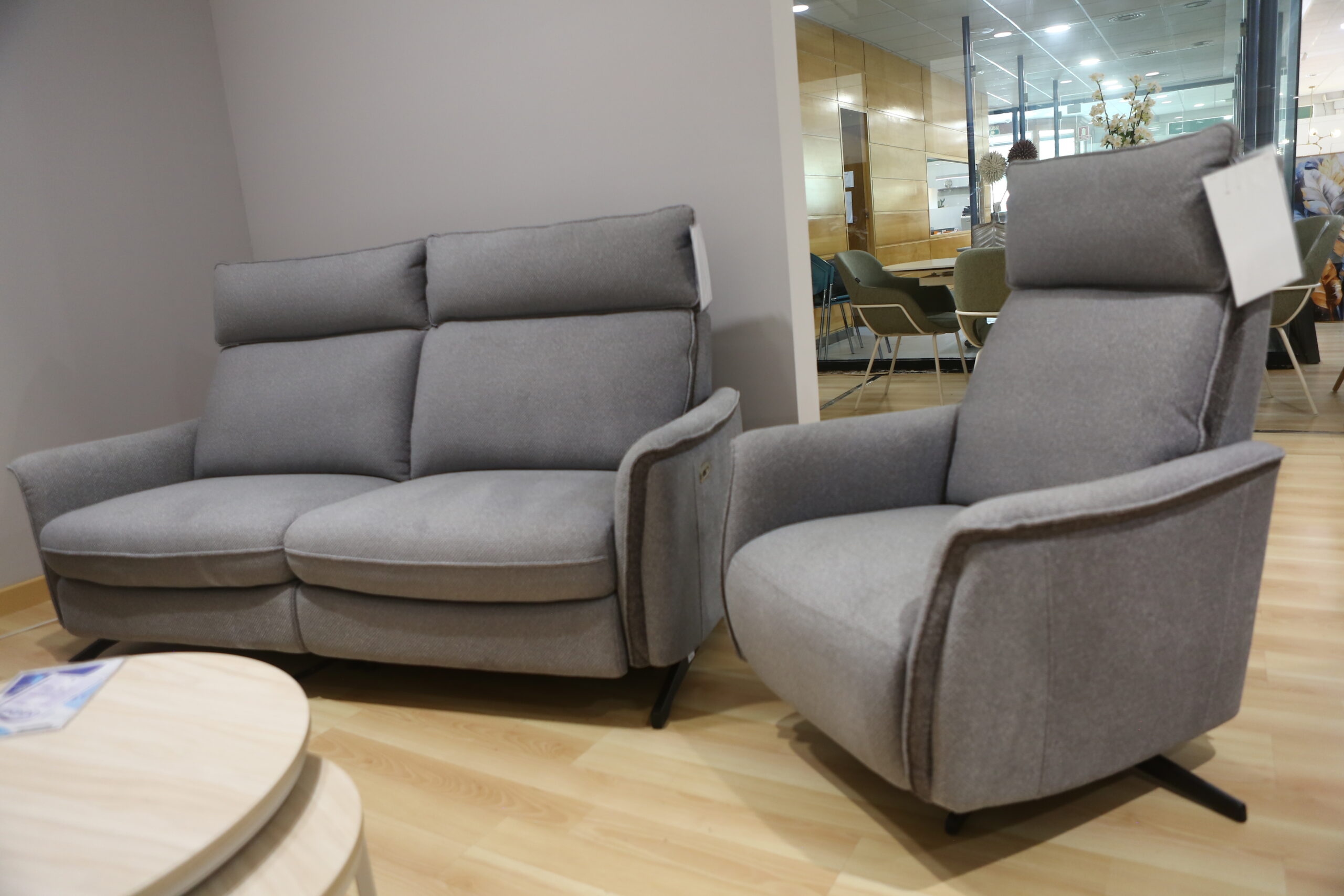 Sofá 2 plazas + Sillón relax Chitra Moldelo Niza - Imagen 12