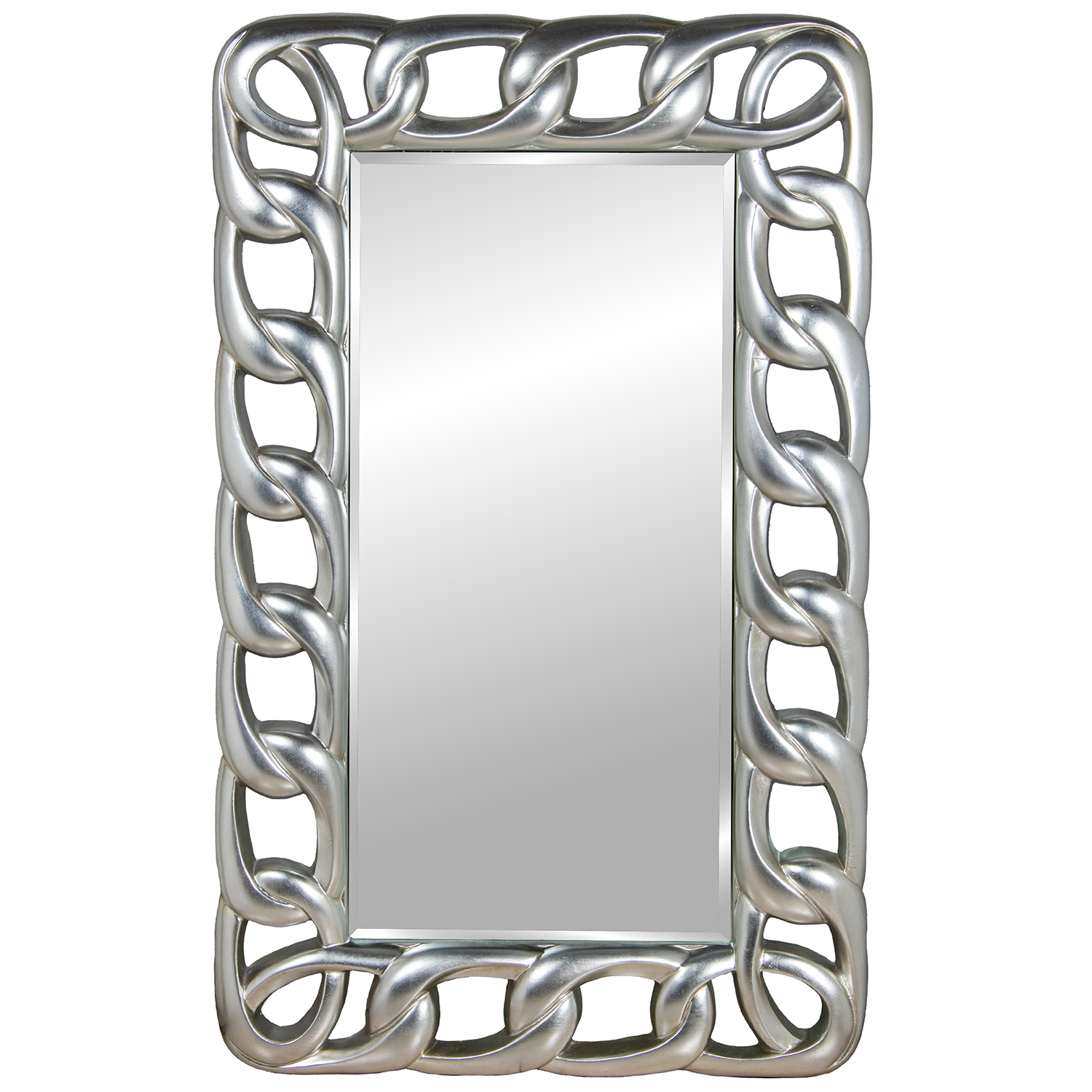 ESPEJO PARED 23011-86X136CM CACERÁMICA MOSAICO GRIS/BLANCO