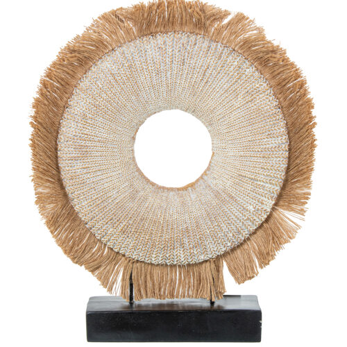 DECORACIÓN SOBREMESA 23425 AROATEADO BASE MÁRMOL NEGRO