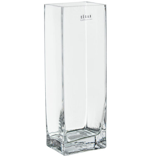 JARRÓN CRISTAL TRANSPARENTE
