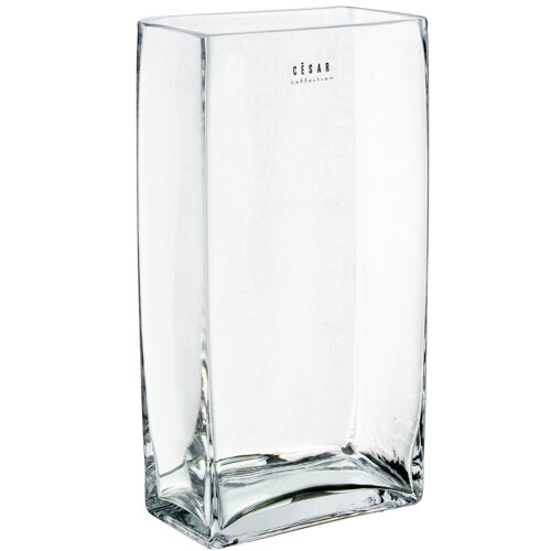 JARRÓN CRISTAL TRANSPARENTE