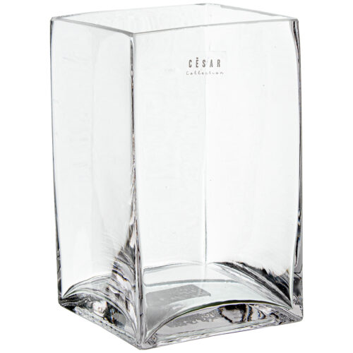 JARRÓN CRISTAL TRANSPARENTE