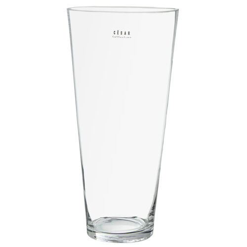 JARRÓN CRISTAL TRANSPARENTE