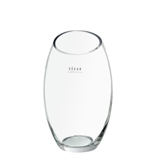 JARRÓN CRISTAL TRANSPARENTE