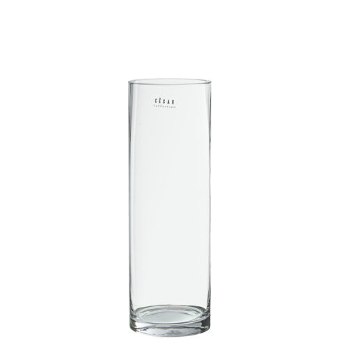 JARRÓN CRISTAL TRANSPARENTE CIE