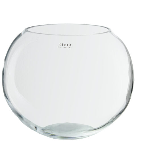 JARRÓN CRISTAL TRANSPARENTE