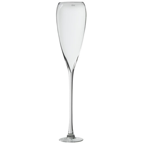 JARRÓN CRISTAL TRANSPARENTE C/PIE