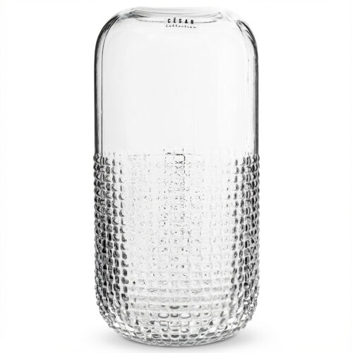 JARRÓN CRISTAL TRANSPARENTE