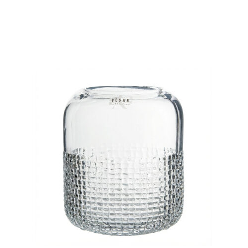 JARRÓN CRISTAL TRANSPARENTE