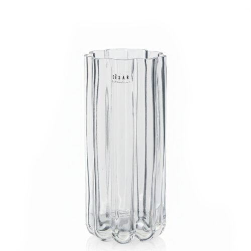 JARRÓN CRISTAL TRANSPARENTE