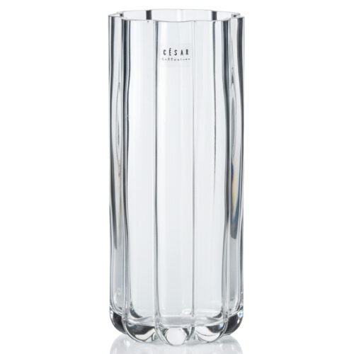 JARRÓN CRISTAL TRANSPARENTE