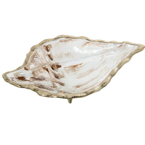 CENTRO ALUMINIO NACARADO/DORADDORADO Y RESINA