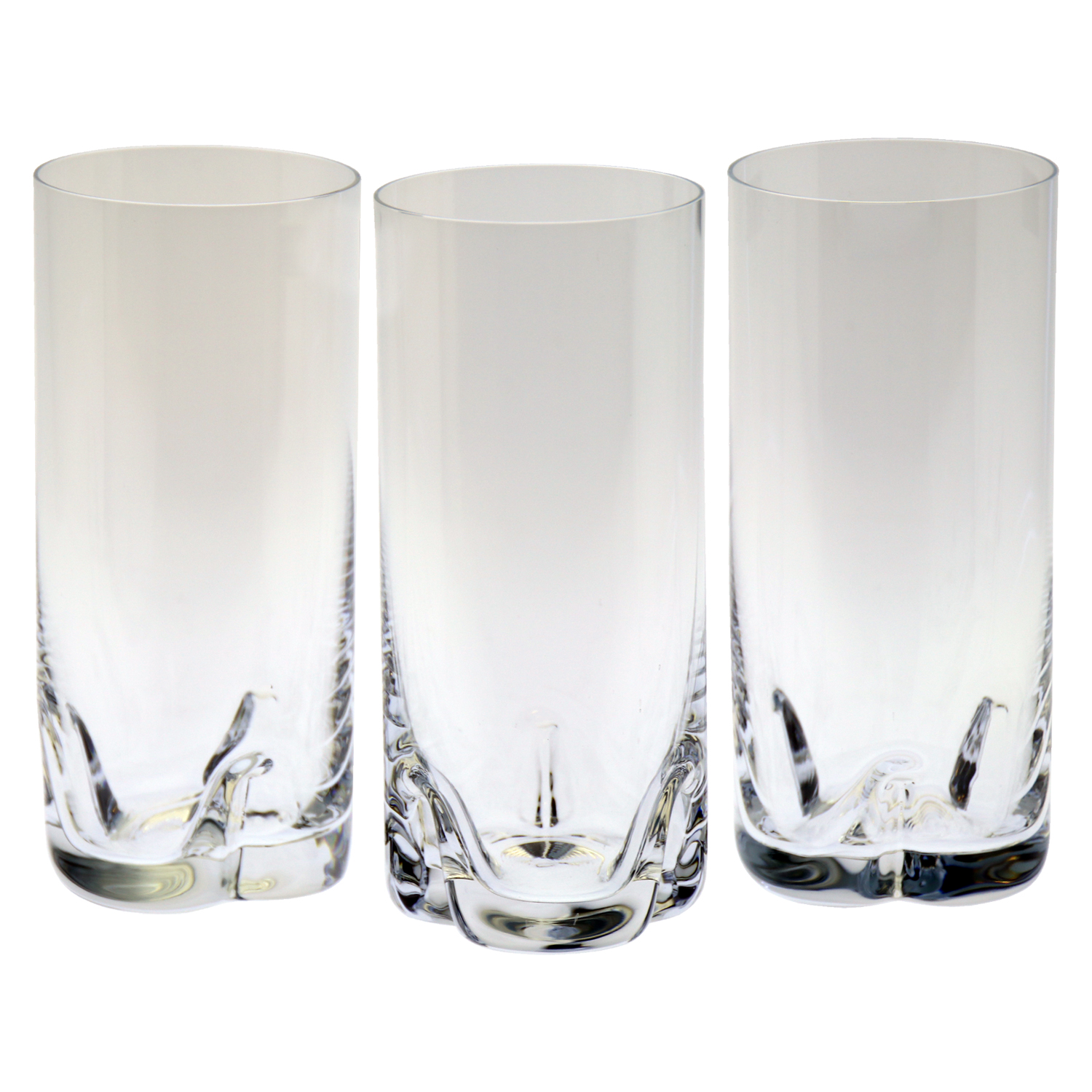 SET 6 VASOS ALTO CRISTAL BOHEM
