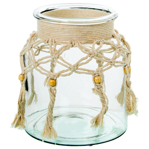 JARRÓN/ PORTAVELAS CRISTAL 22C