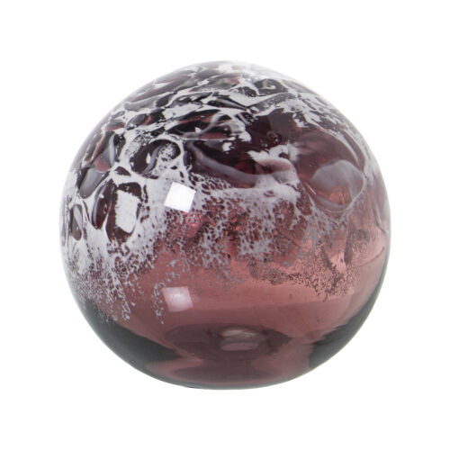 BOLA CRISTAL ROSA+TRANSARENTENSPARENTE