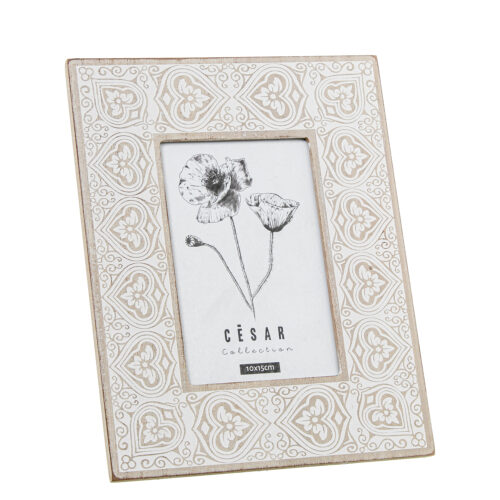 PORTAFOTOS 10X15CM MADERAANCO C/PATAS MADERA NATURAL