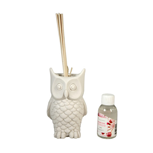 MIKADO BÚHO BLANCO Y APAGADO POR SOPLADO