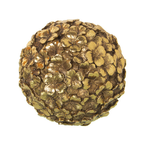 BOLA RESINA DORADA
