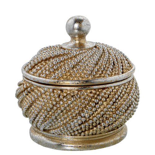 JOYERO RESINA PLATEADO