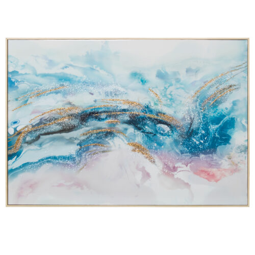 CUADRO LIENZO ACRILICO ABSTRAC